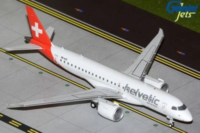 GeminiJets Embraer E190-E2 Helvetic Airways HB-AZC 1:200 Modellflugzeug