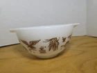 Vintage Pyrex White Early American #441 Cinderella Mixing Bowl Small  1.5 Pt MCM