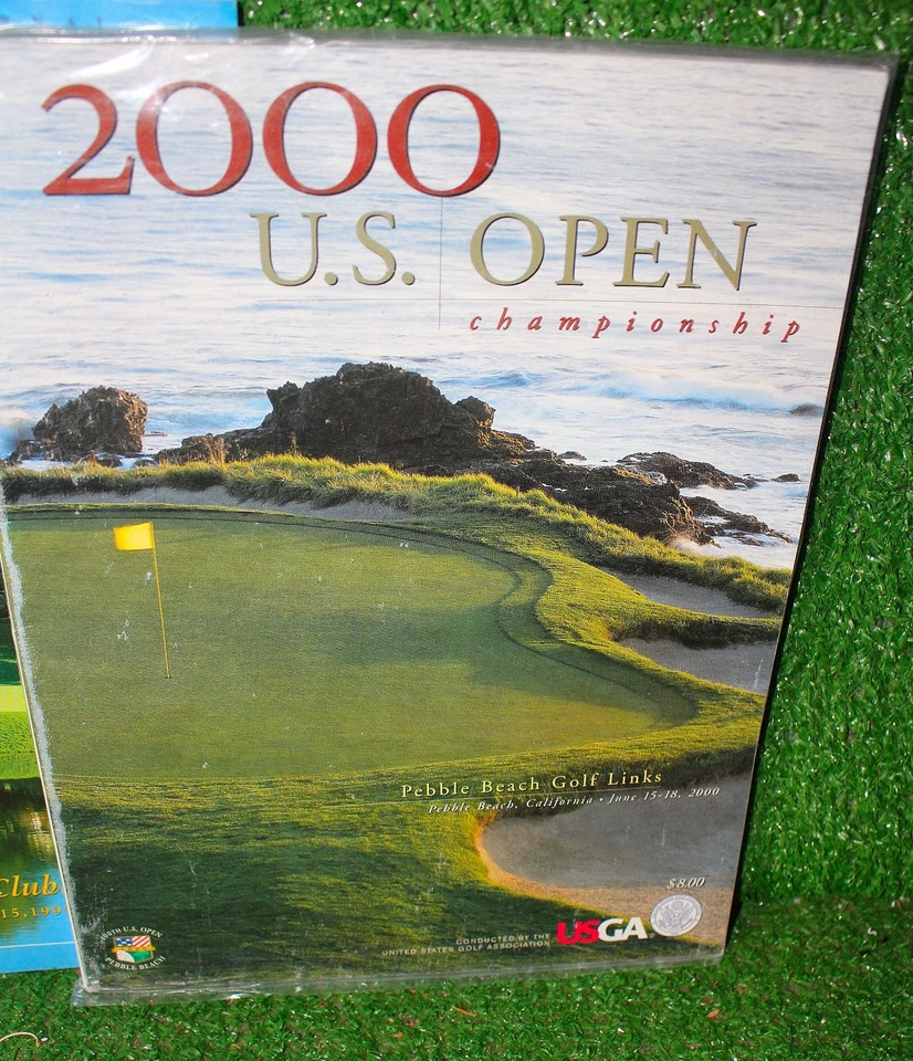US Open Golf Championship Program Lote 5 1989 1997 2000 2009 Oak Hill Pebble Beac Foto 3 de 4