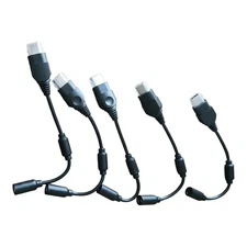 Lot of 5 for Original Xbox Breakaway Adapter Controller Dongle Cable New