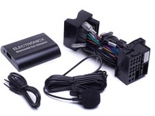 Adattatore AUX Bluetooth Vivavoce BMW, Mini Rover Pin Piatto