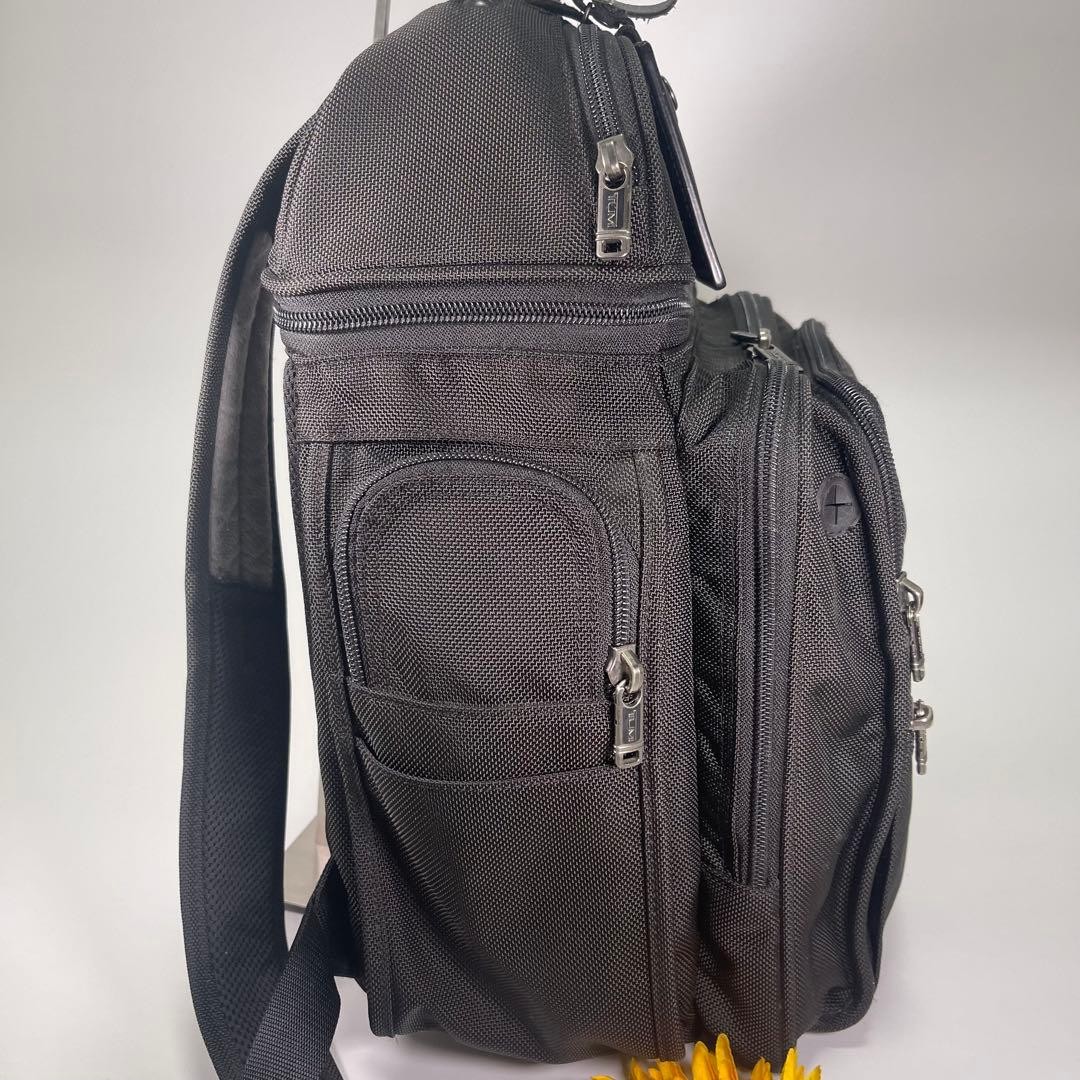 [Good condition✨] TUMI backpack black multifuncti… - image 4
