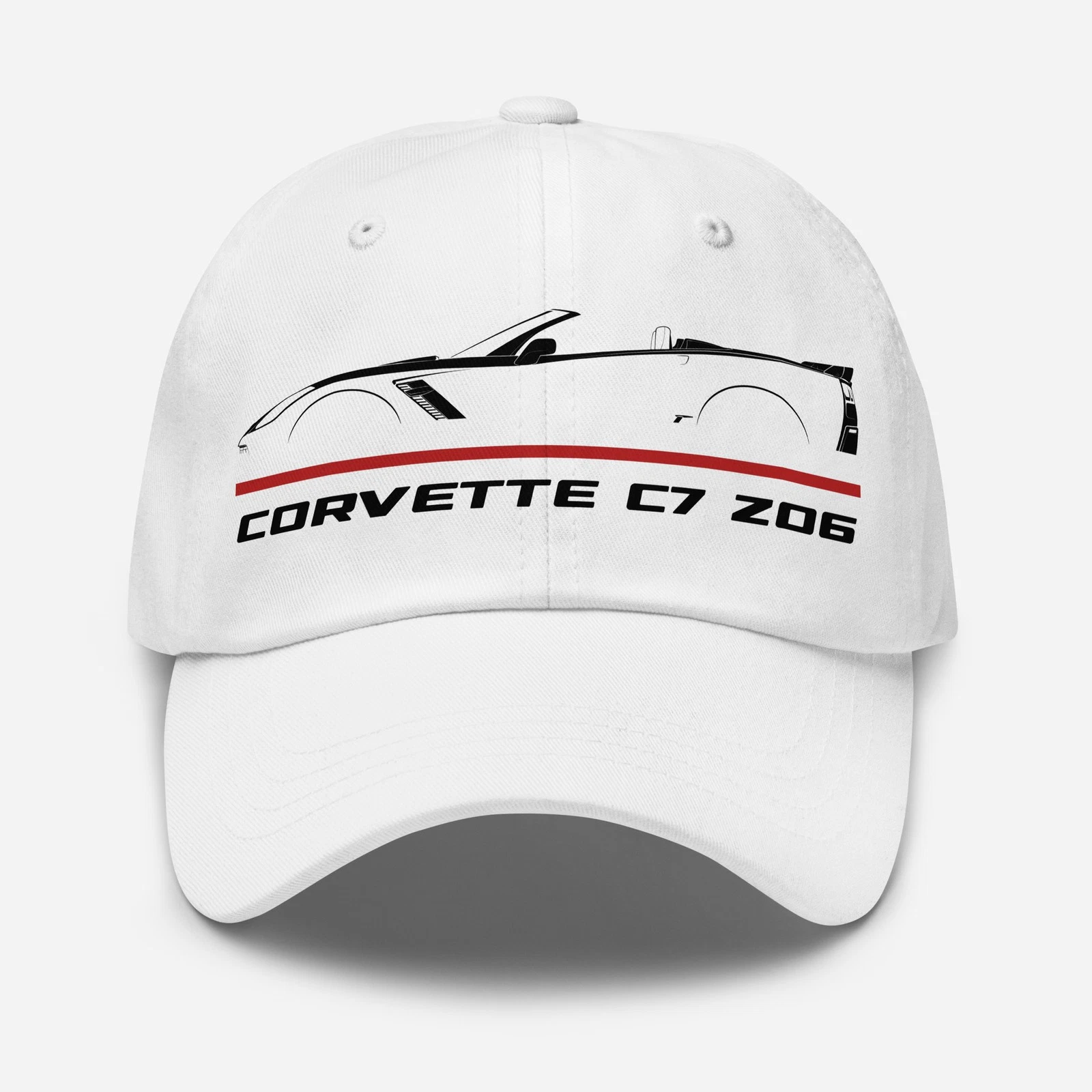 Premium Dad Hat For Chevrolet Corvette C7 Z06 Convertible 2014-2019 Car Fans Cap