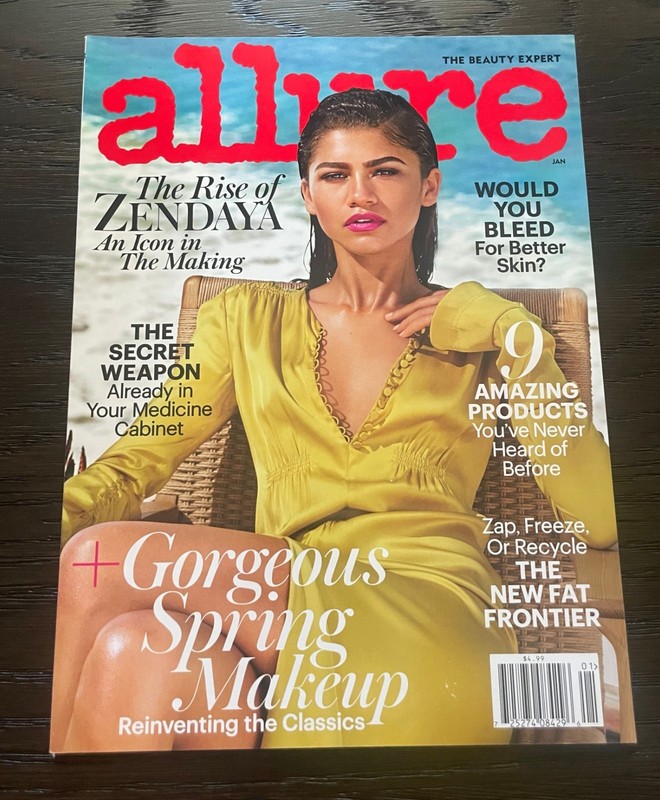 allure Magazine - January 2917 -  Zendaya Cover