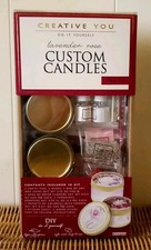 Neu DIY Custom Candle Lavender Rose "Do It Yourself" Custom Candle Kit 