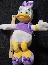 Disney Store Exclusive Daisy Duck w/ Purple Outfit Bow 16" Character L K  