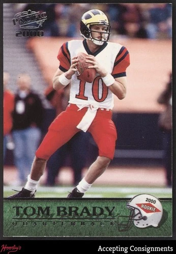 2000 Pacific #403 Tom Brady ROOKIE RC PATRIOTS