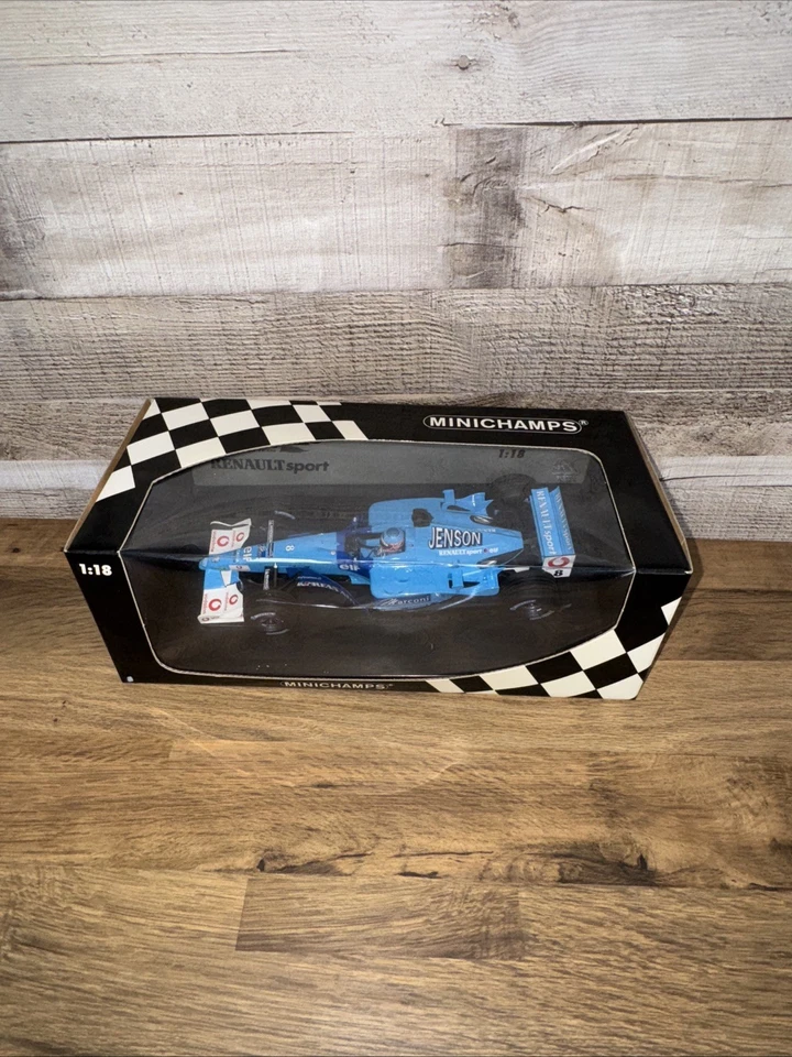 Minichamps Renault Jenson Button F1 Formula B201 Boxed Benetton 1:18 - Image 3 of 4