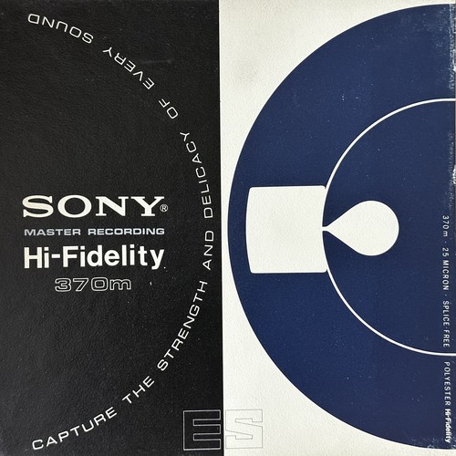 Sony ES High Fidelity Reel to Reel Recording Tape, LP, 7" Reel, 1200 ft, Refurbi