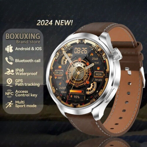 Montre Connectée Sport Extérieur 2024 Boussole Fréquence Cardiaque Étanche Bluetooth Appel