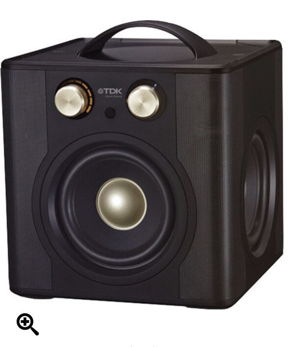 TDK-V513 Wireless Bluetooth Sound Cube Speaker w/Remote
