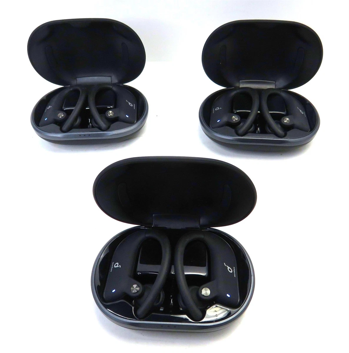 Lot 3 Soundcore Anker Spirit X2 Earbuds Headphones A3918 AS IS Free Shipping