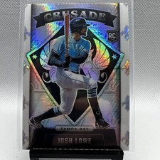 2022 Chronicles Crusade Hyper Prizm #8 Josh Lowe /299 RC Rays