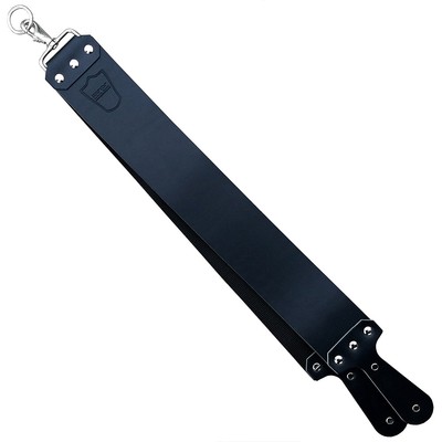 Parker's Handmade 3'' x 27'' Black Latigo Leather Straight Razor Strop Made in USA