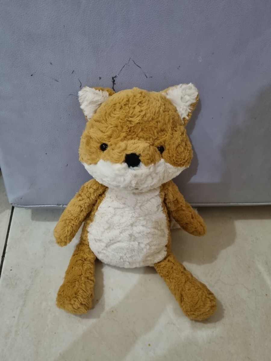 Jellycat TUFFET FOX NWOT [RETIRED] TUFFET DOG NWT RARE bundle Set