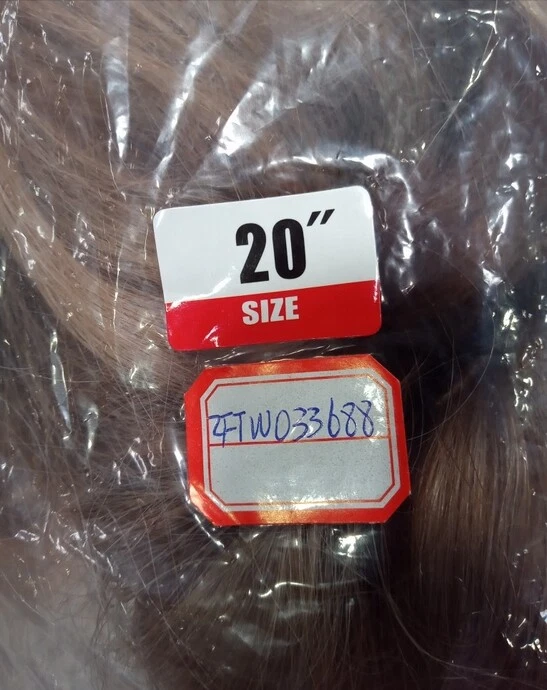 Ombre Highlight Blonde Wig with Bangs 100% Human Hair None Lace - Image 3 of 4