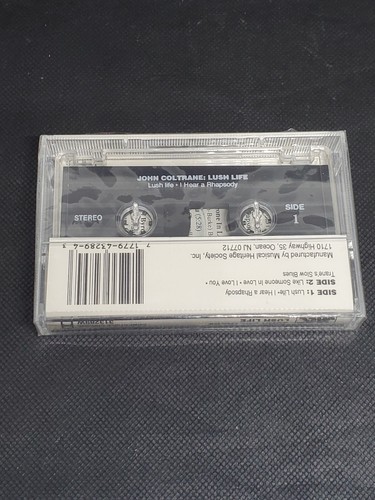John Coltrane Lush Life 1987 Cassette Reissue Jazz Heritage USA - Picture 5 of 10