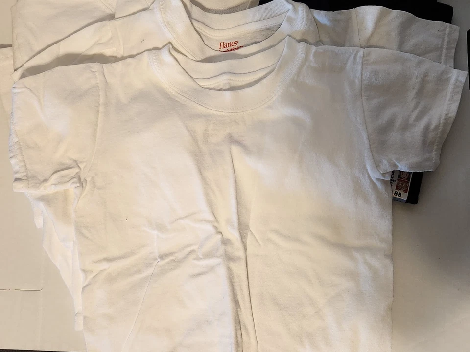 Toddler's Tees Short & Long Sleeve Size 3T Black and White Hanes Garanimals - Image 3 of 4