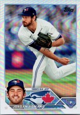 2023 Topps Foil #196 Jordan Romano - Toronto Blue Jays