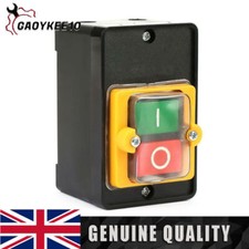 Machine Switch Button Waterproof Motor Start Stop Push On Off AC220V/380V 10A