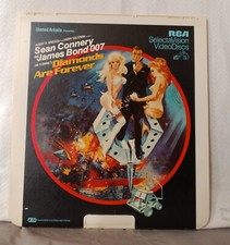 Diamonds are Forever Sean Connery as James Bond CED 1971 RCA SelectaVision