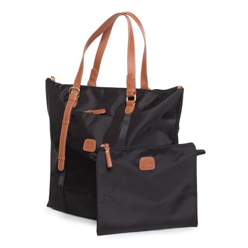 BRICSのビジネスバッグ Brics Large Shopping X Bag Tote Bag Black Zipper Nylon