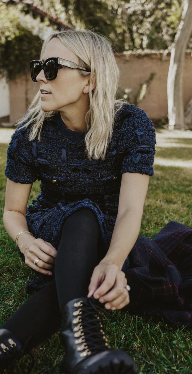 Navy winter cheap dress