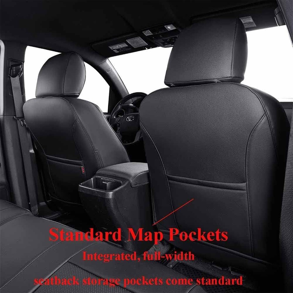 EKR Custom Fit Car Seat Covers for Select Toyota 2016
