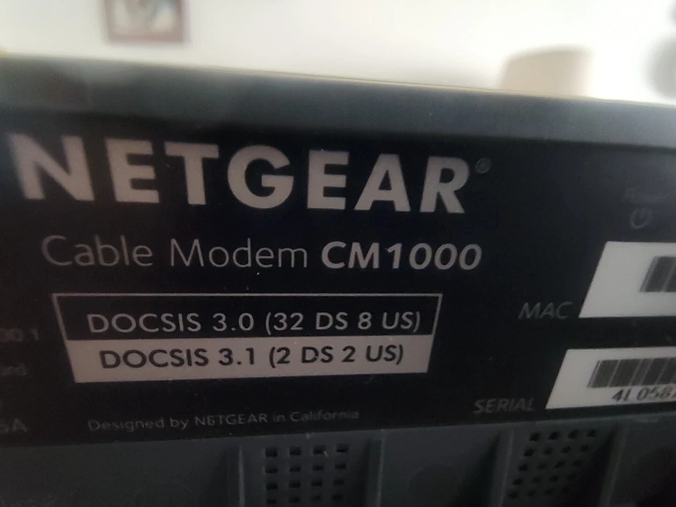 Netgear Cable Modem Cm1000 - Image 4 of 4