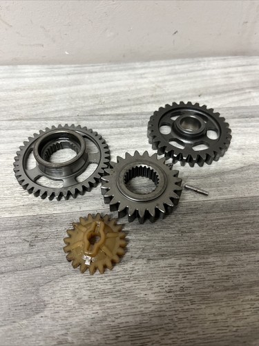 2006 OEM HONDA CRF450R Crank Drive Idler And Oil Pump Drive Gears13415-MEN-A30