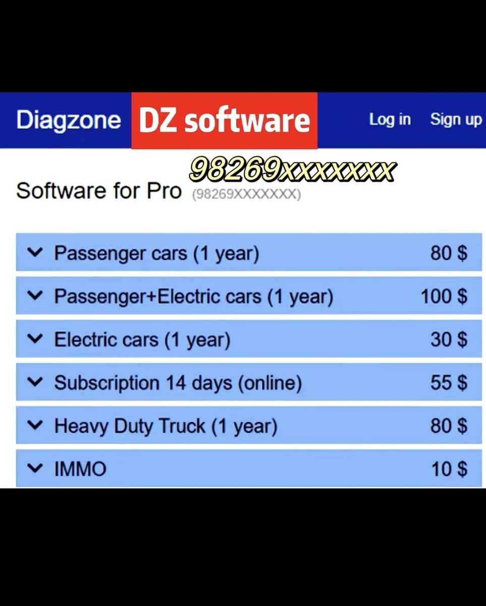 Diagzone Activation Service | eBay