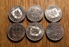 ONE PORTUGAL 25 ESCUDOS 1986 HIGH GRADE COIN (T137)