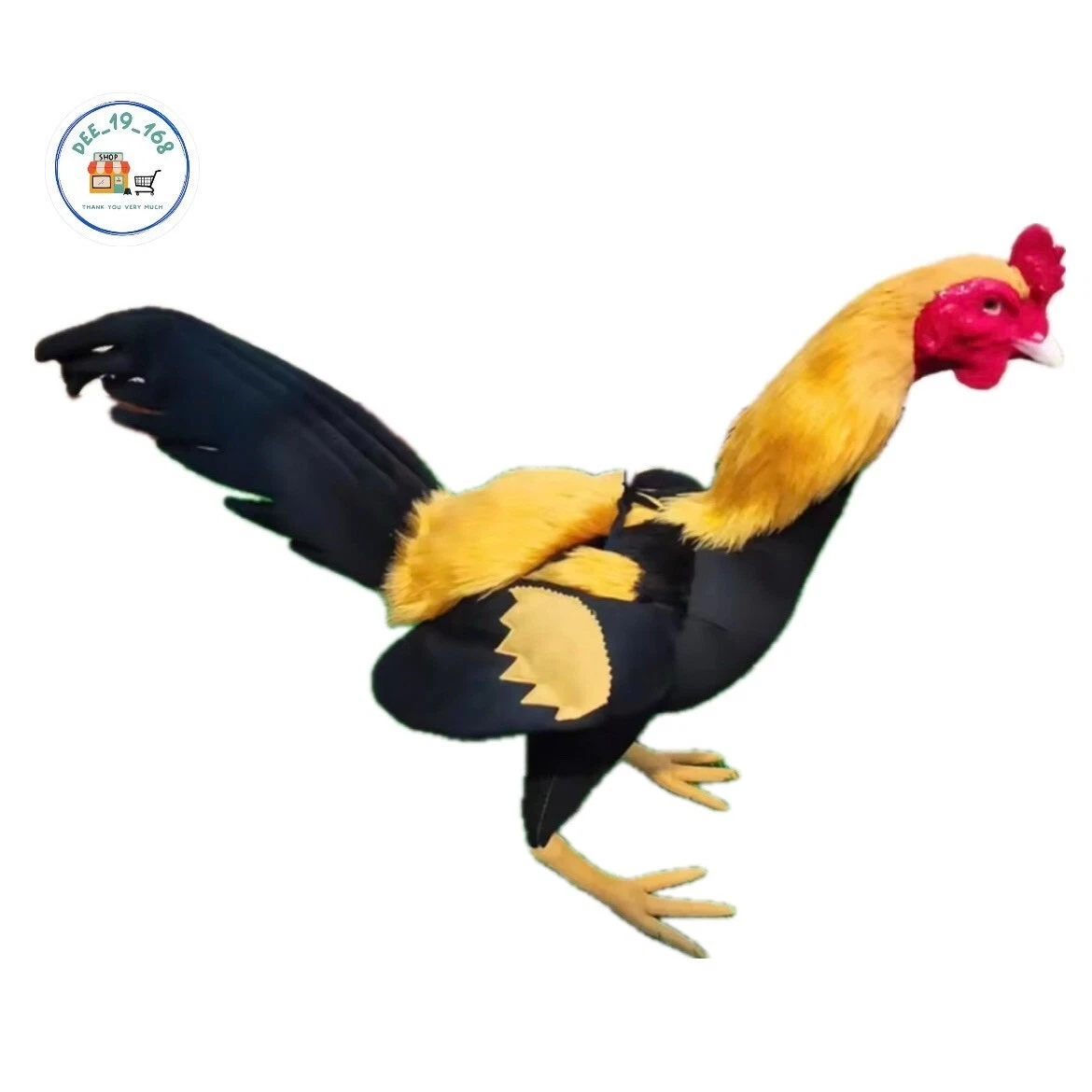 Chicken Doll Rooster Cock Realistic Silicone Training Hanging Equipment  Format 2