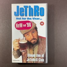 Jethro, Not For The Vicar, VHS Video, Cert 18 Comedy