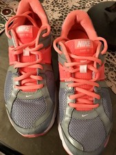 Nike Donna Ragazza Grigio Arancio Fluo Sport Palestra Running Corsa Affare N.39