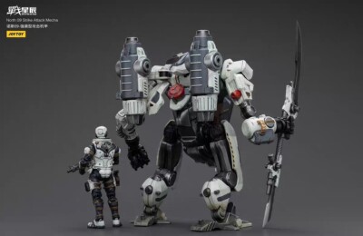 1/18 JOYTOY North 09 Strike Attack Mecha Action Figure H18.3cm/7.2in