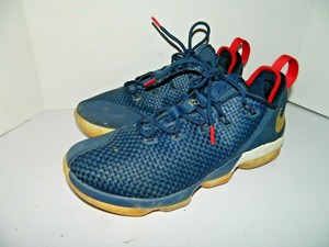 lebron 14 low navy blue
