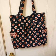 Vera Bradley Tote in Pirouette Pattern Retired Pattern