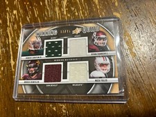 Jersey Patch Relic Rookie Card Robert Griffin III Ryan Tannehill Nick Foles /75 . rookie card picture