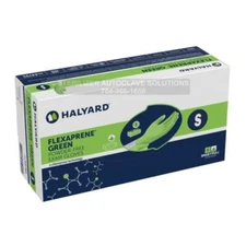 Halyard FLEXAPRENE* Exam Gloves 44793 - BOX of 200 SMALL GREEN 