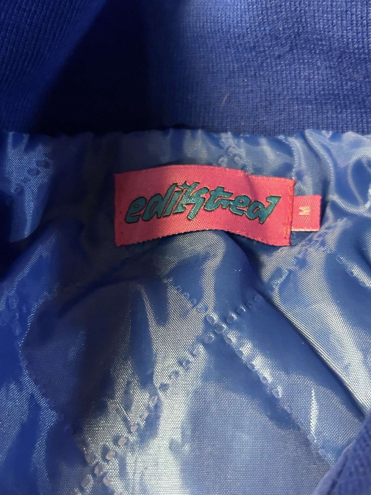 Edikted Baseball Bomber Jacket “Reckless” Size Me… - image 4