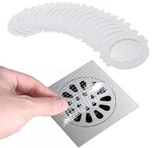 25 Pcs Disposable Drain Hair Catcher Set – Shower Sink Strainer & Stopper Filter