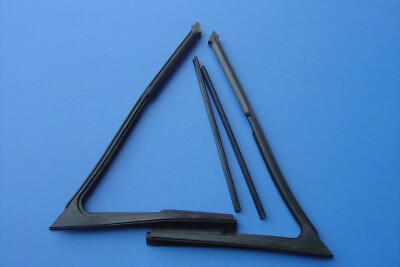 1963-1964 CHEVROLET BEL AIR VENT WINDOW SEALS-SEDAN & STATION WAGON-4 PIECES-NEW