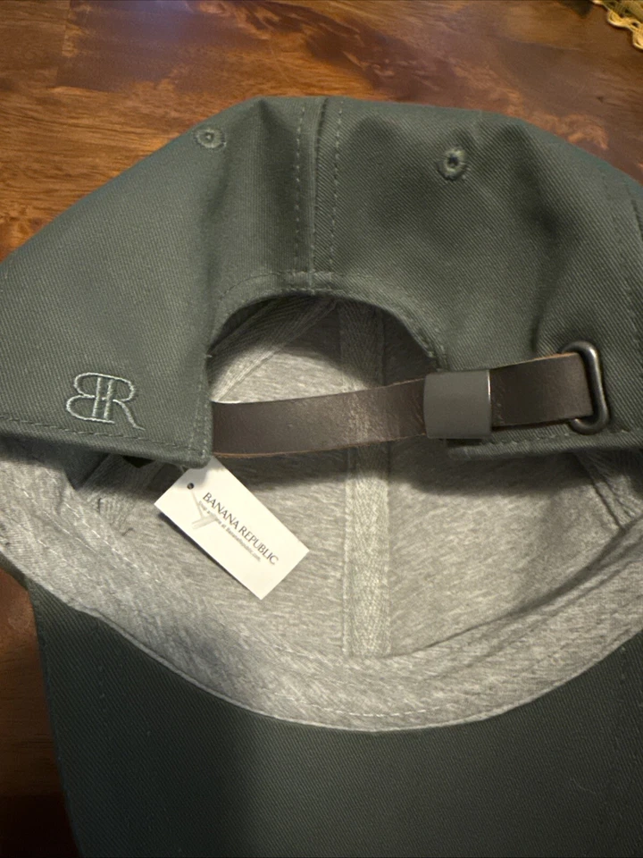 Banana Republic шляпа мужчин корова кожаный ремень хлопок спандекс маленький / средний - Изображение 2 из 4