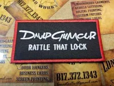 EMBROIDERED DAVID GILMOUR PROGRESSIVE ROCK BAND PATCH (Please Read Ad)