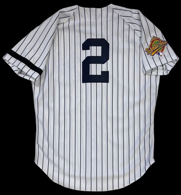 DEREK JETER 1996 WORLD SERIES AUTHENTIC NEW YORK YANKEES RUSSELL