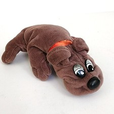 Tonka Vintage 80s Pound Puppy 8" Rumple Skin Brown Dog