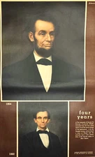 1939 Abraham Lincoln Portrait Earthquake Chile Chicago Tribune Picture Newspaper