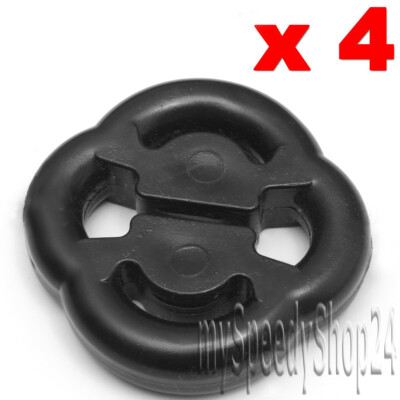4x Auspuff Gummi Halter Schalldämpfer für VW Golf1 Cabrio Jetta1, Scirocco, Polo