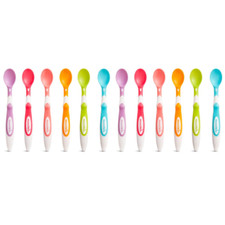Baby Spoons , Multi-Color, 12 Pack